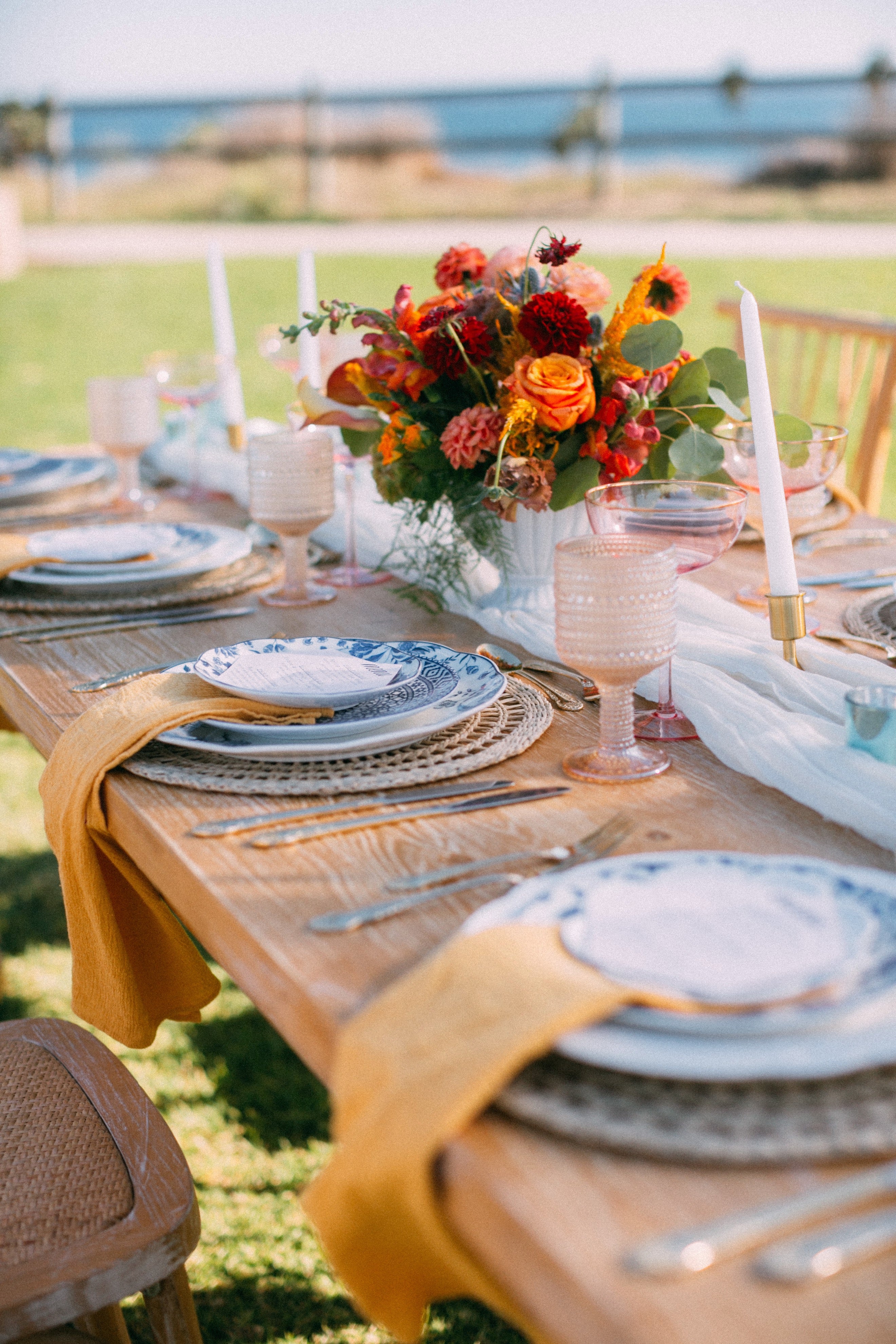 Fall Seasonal Centerpiece