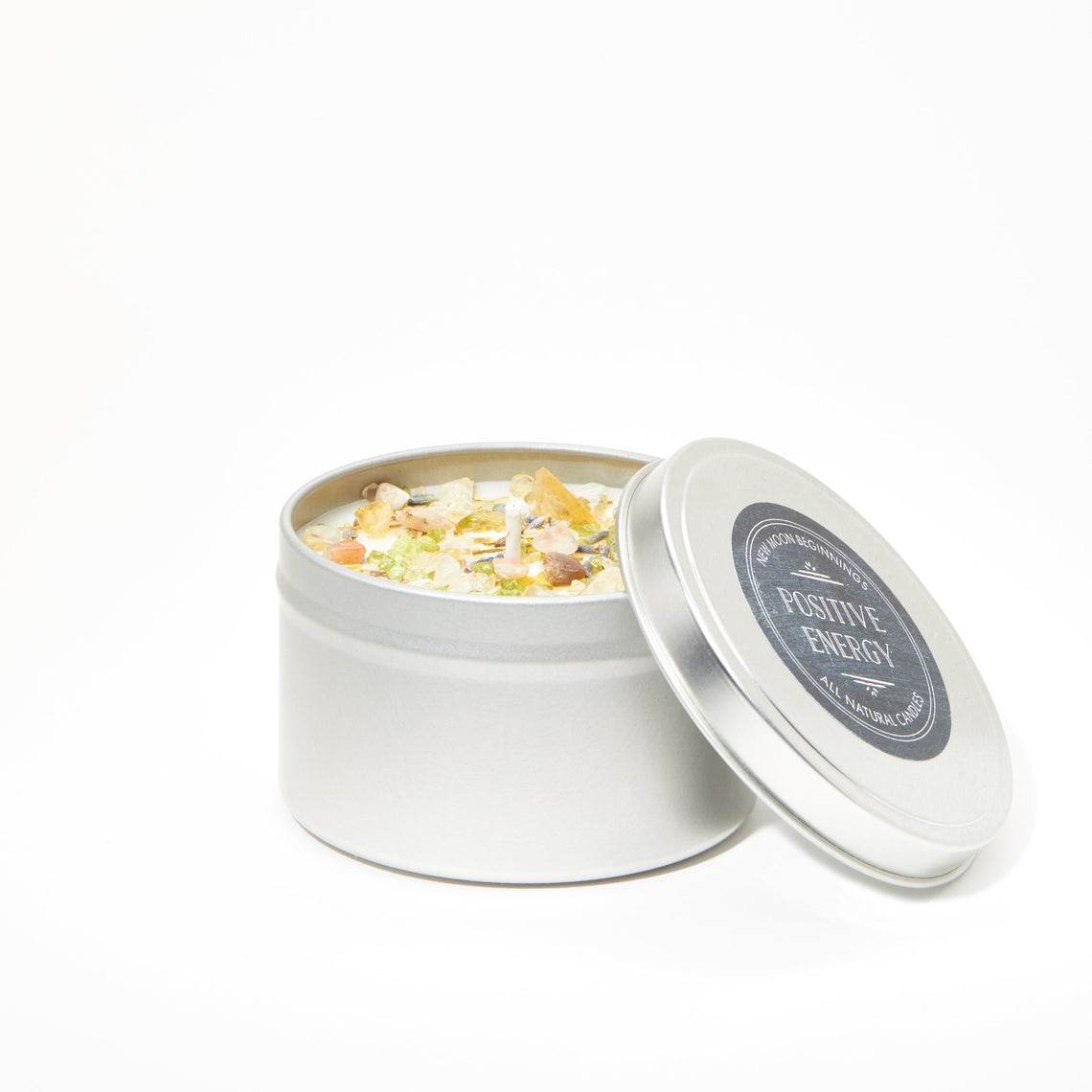 Positive Energy Crystal Candle
