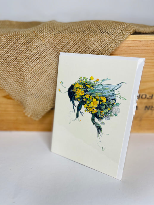 Bumblebee Blank Card