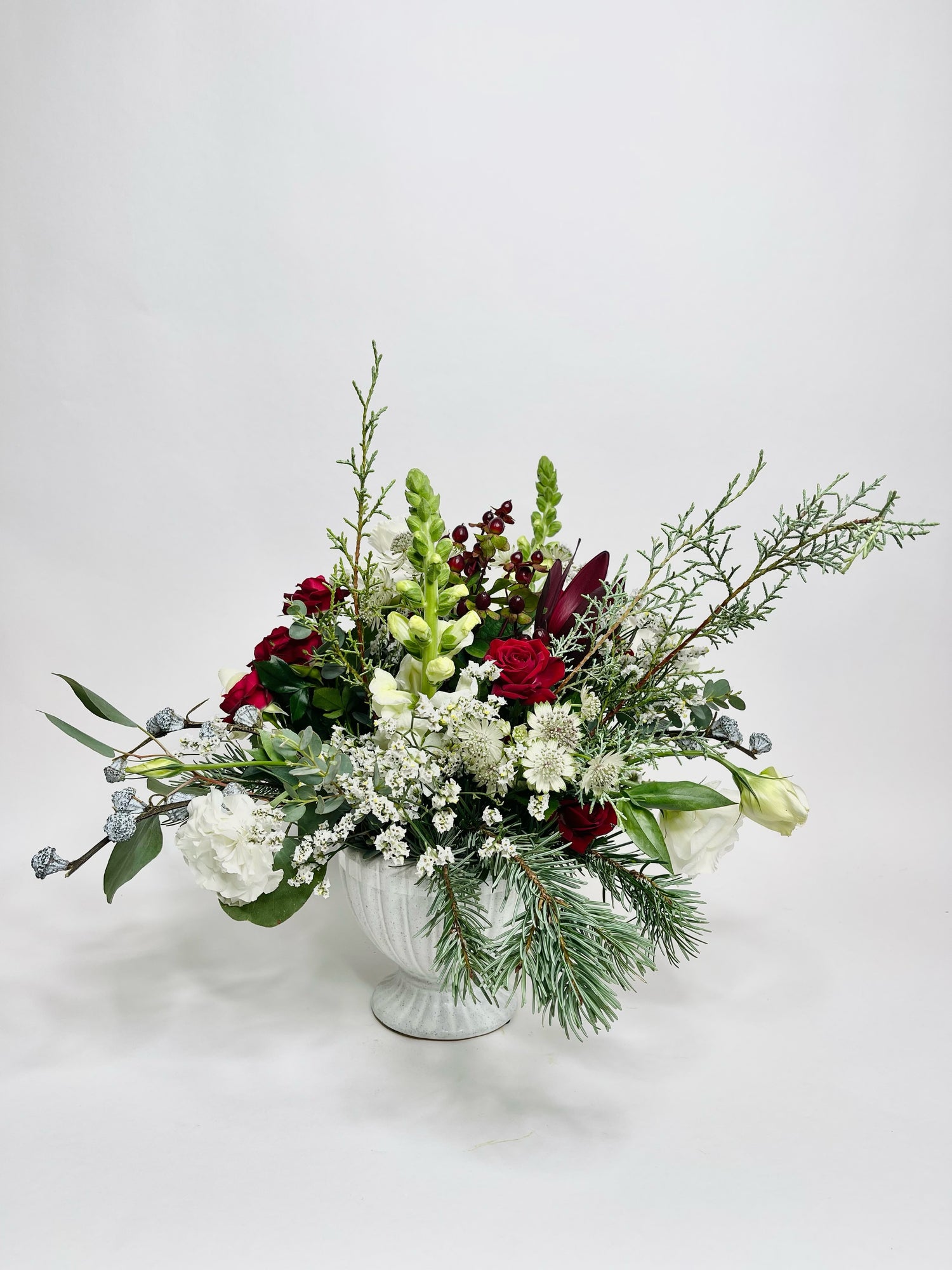 Winter Seasonal Centerpiece