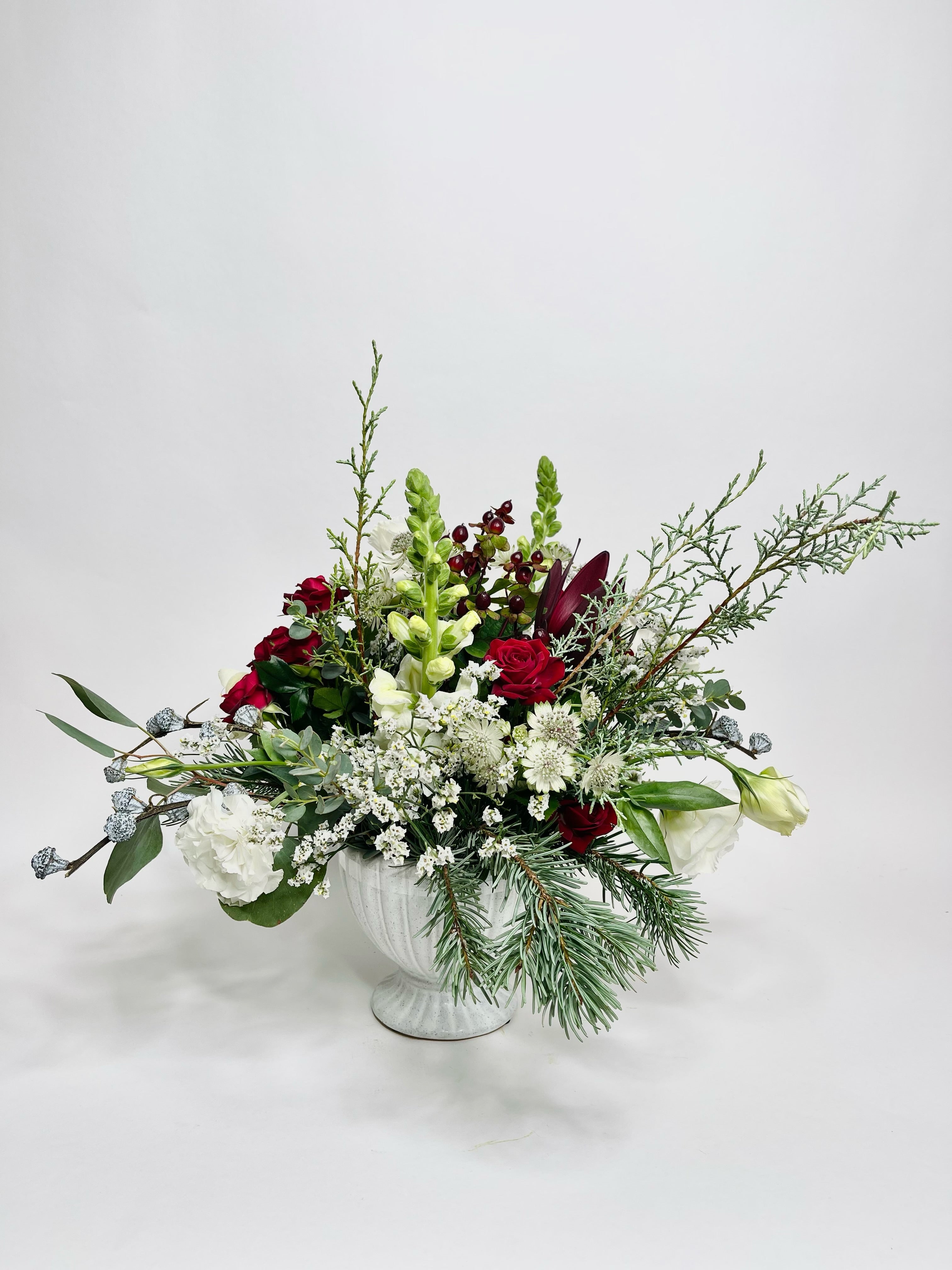 Winter Seasonal Centerpiece
