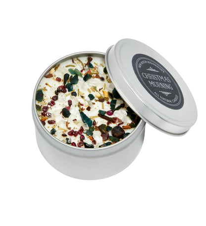 Christmas Morning Crystal Candle