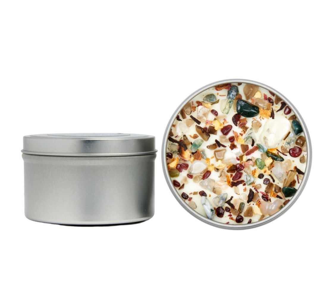 Spiced Fig Crystal Candle