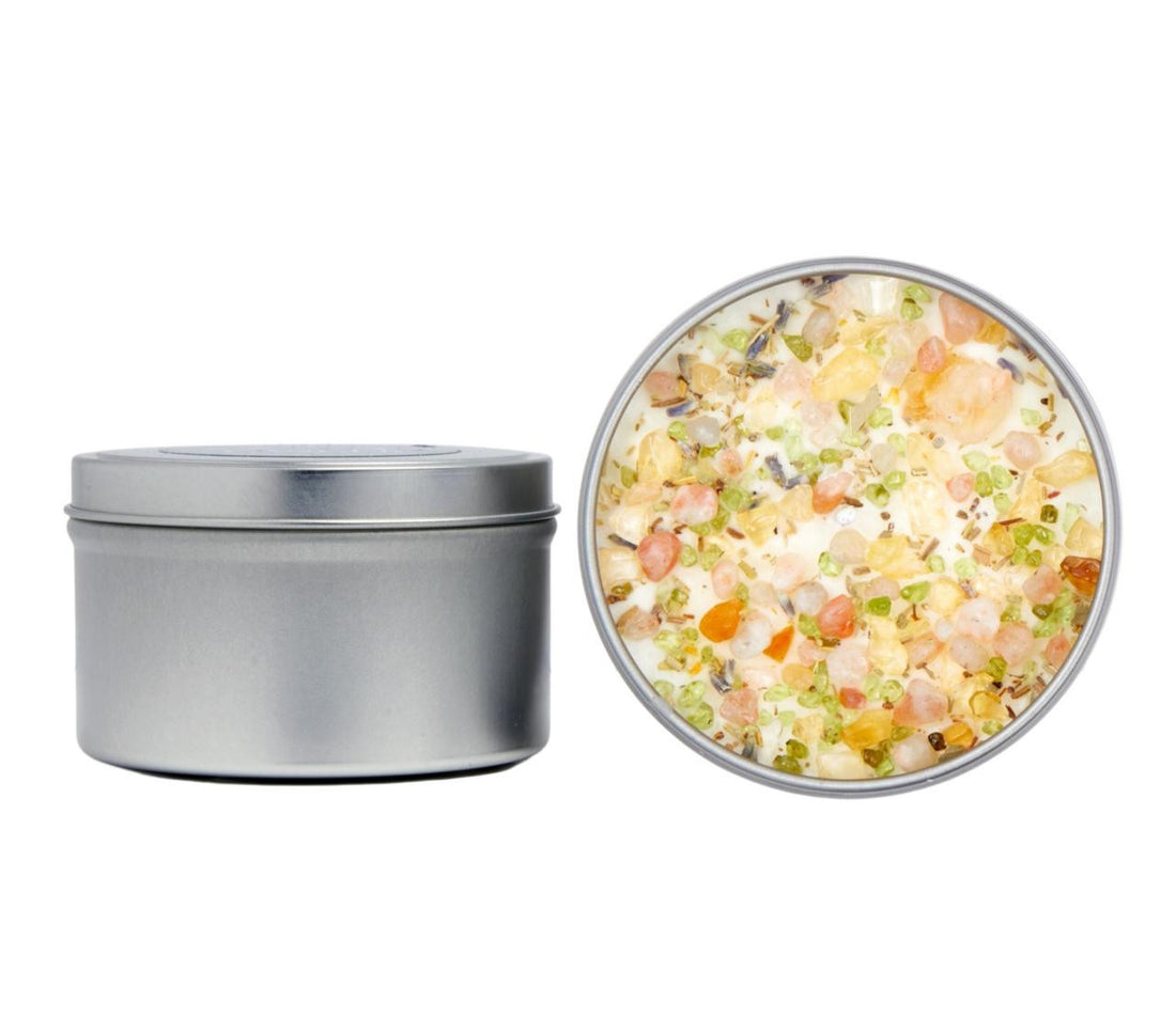 Positive Energy Crystal Candle